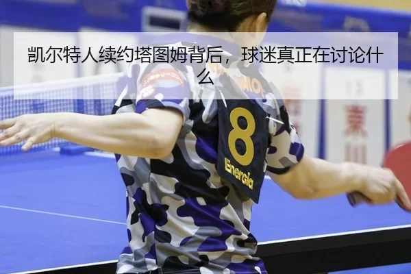 凯尔特人续约塔图姆背后，球迷真正在讨论什么